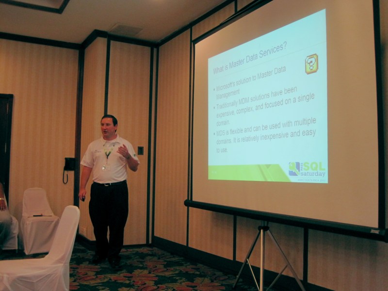 presenting on master data services